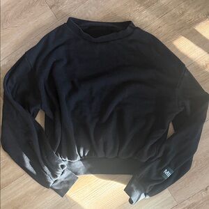 Milk stain crew sweater